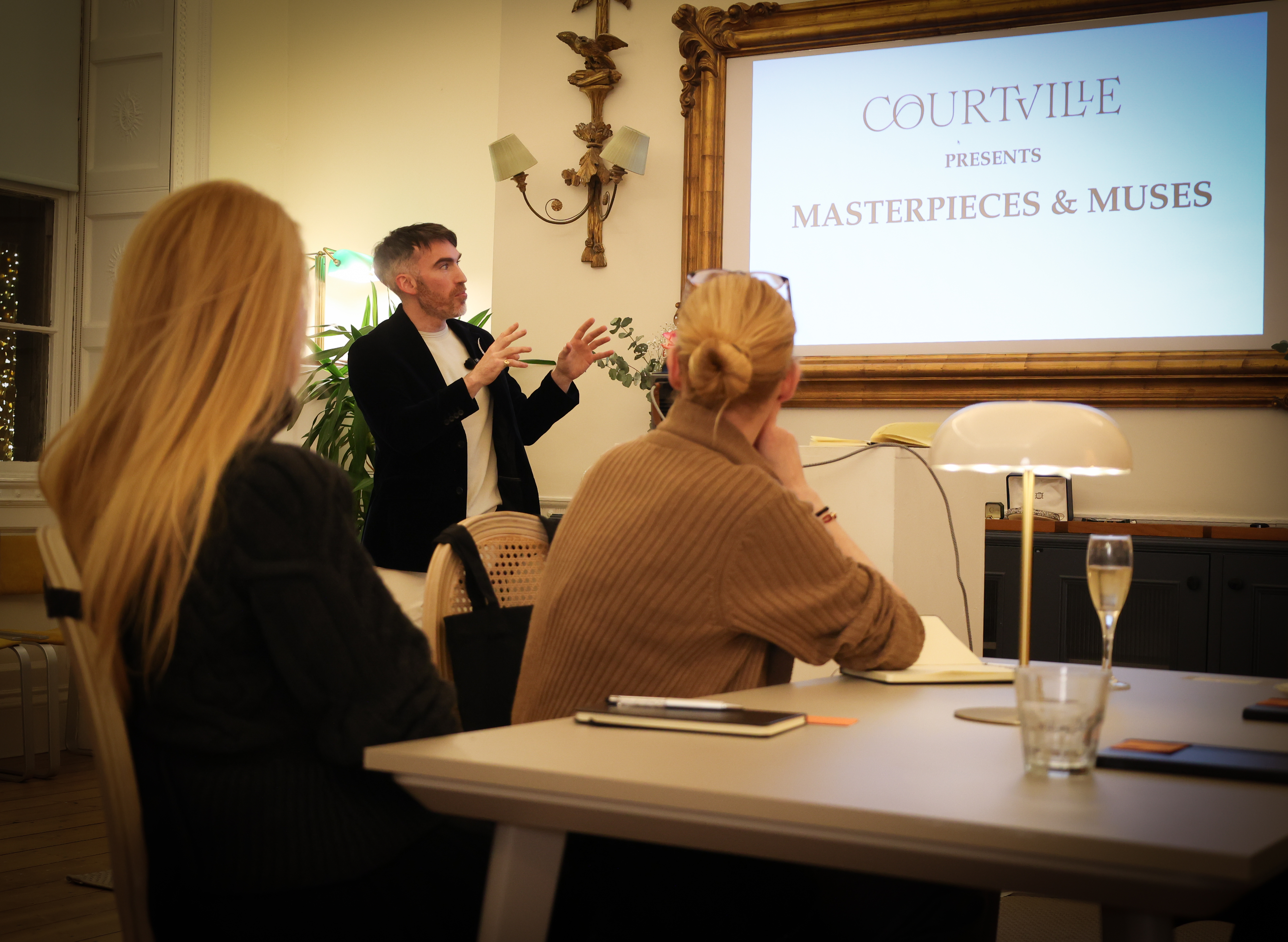 A Courtville Academy course in session at Powerscourt Townhouse