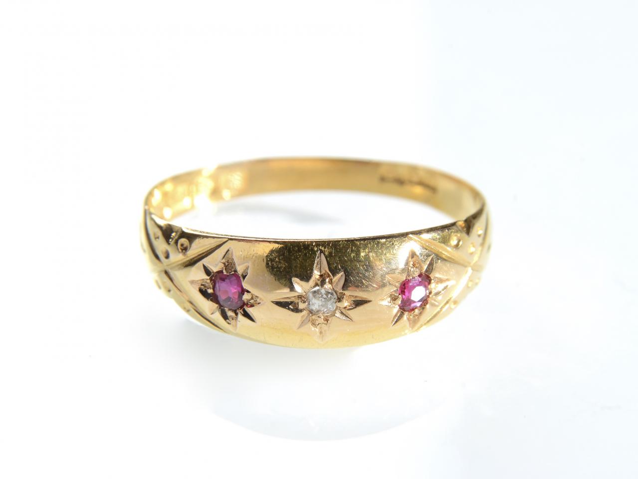 gypsy gold ring