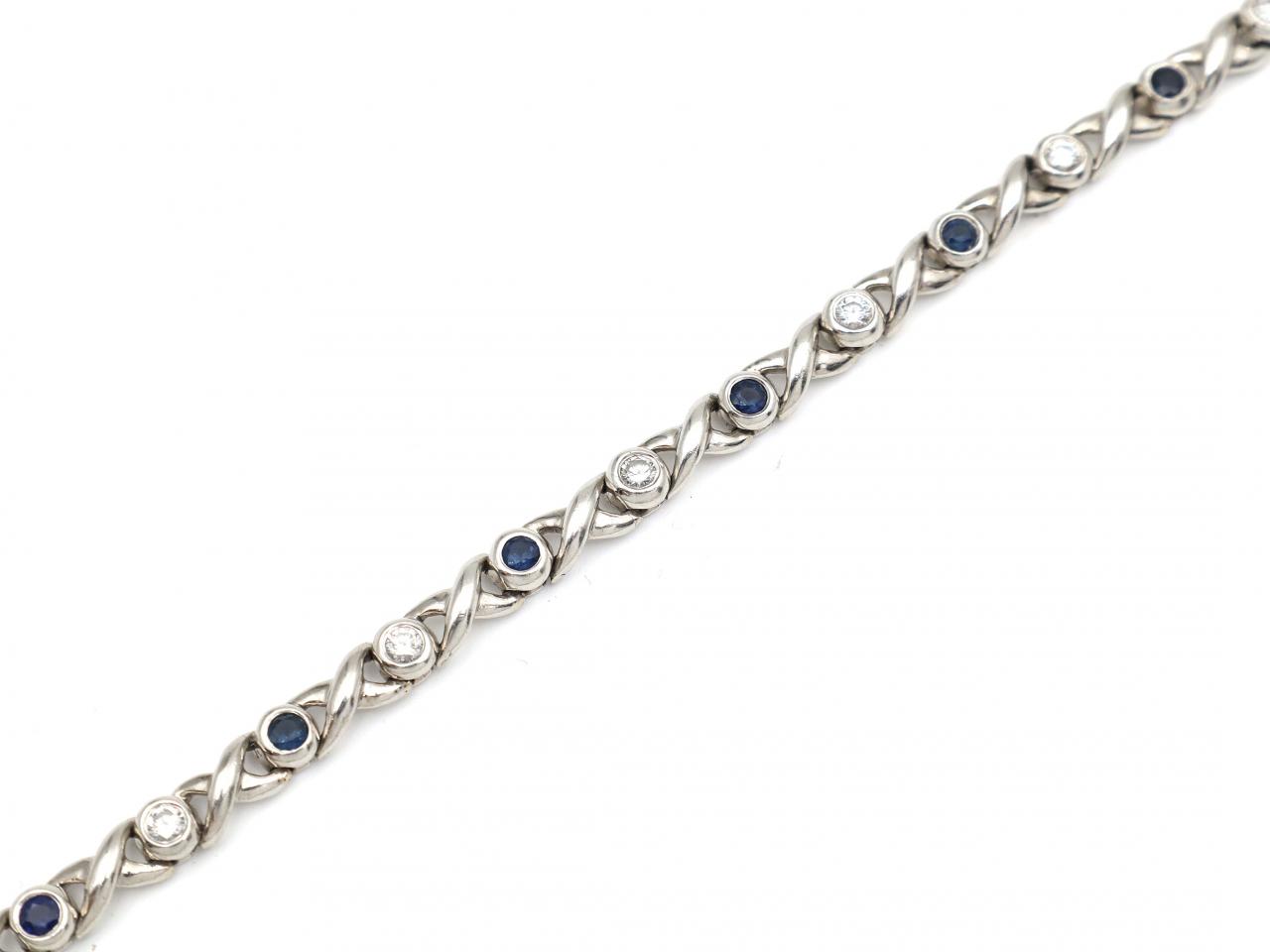 Platinum Diamond Bracelet for Women JL PTB 744