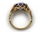 Antique Pastel Purple Sapphire Ring in 18kt Yellow Gold